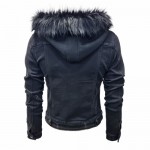 Дамско дънково яке с качулка City Angels Jeans 6658